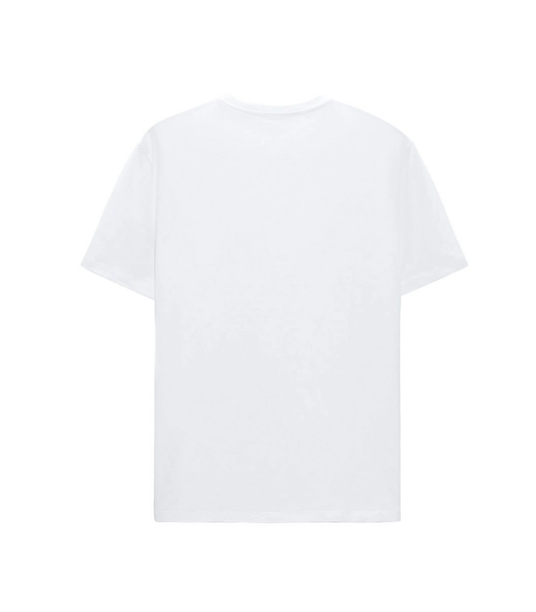 RidderStone men's t-shirt in white – soft cotton, short sleeve, basic fit for everyday wear

