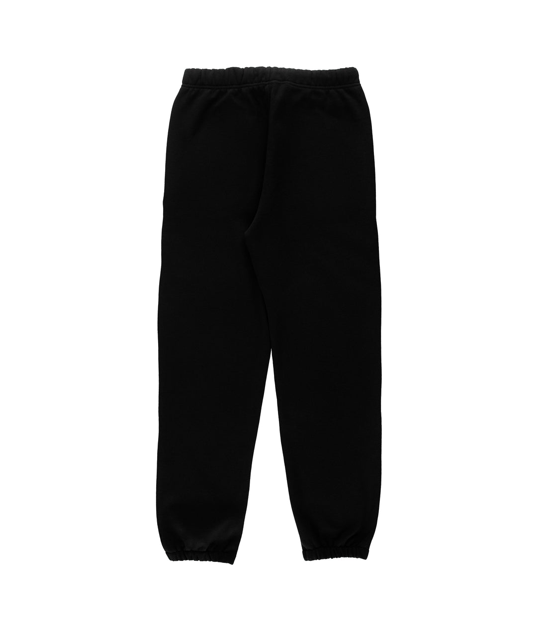 RidderStone men's plain black joggers with elastic waistband and cuffed ankles – essential streetwear sweatpants
